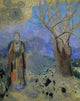The Buddha Fine Art Print by Odilon Redon - Musee d'Orsay