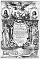 War of the Roses Title Page Fine Art Print - London 1641 by Granger Collection