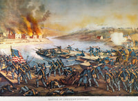 Battle of Fredericksburg Fine Art Print by Kurz & Allison