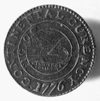 Continental Dollar 1776 Fine Art Print by Granger Collection