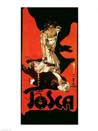 Tosca 1899 Performance Poster Print by Adolpho Hohenstein