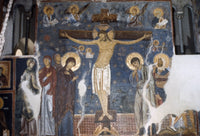 Crucifixion Fresco Fine Art Print from the Monastery of Studenica