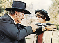True Grit Photo Print featuring John Wayne & Kim Darby (1969)