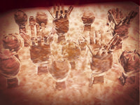 Microscopic View of Taste Buds on Tongue Fine Art Print