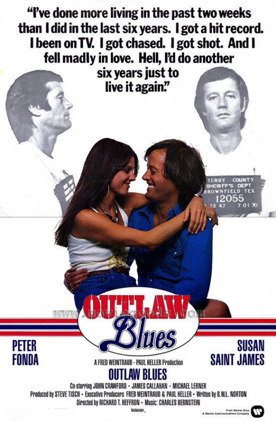 Outlaw Blues Movie Poster Print - 27x40 | Posterazzi