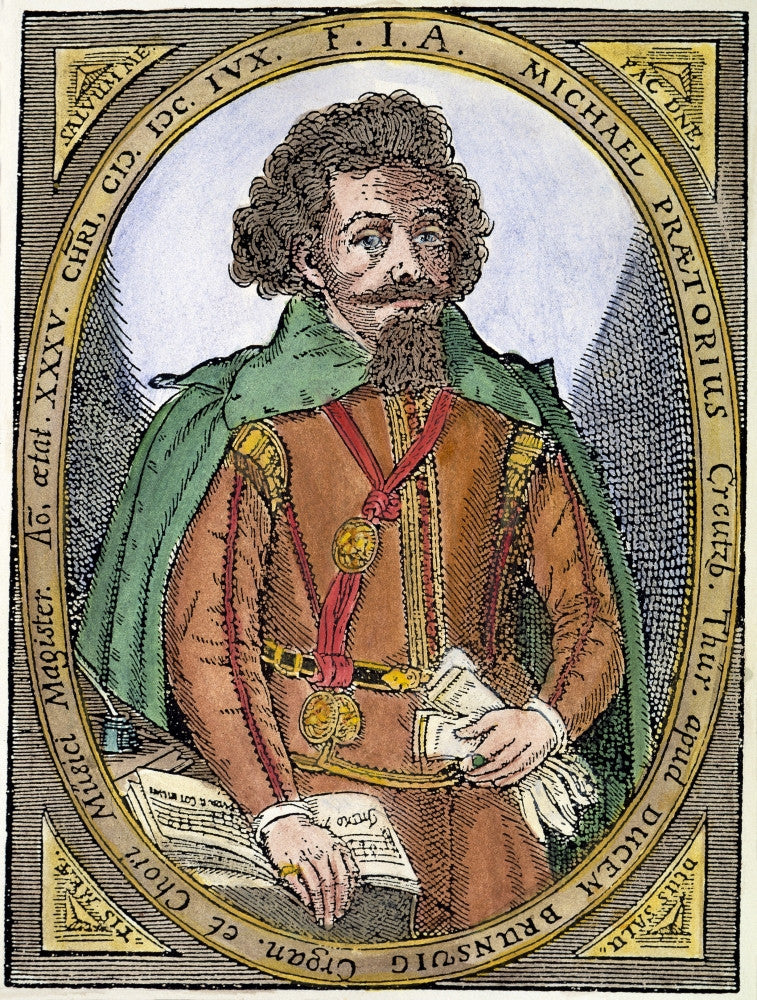Michael Praetorius Fine Art Print - German Composer at Age 35
