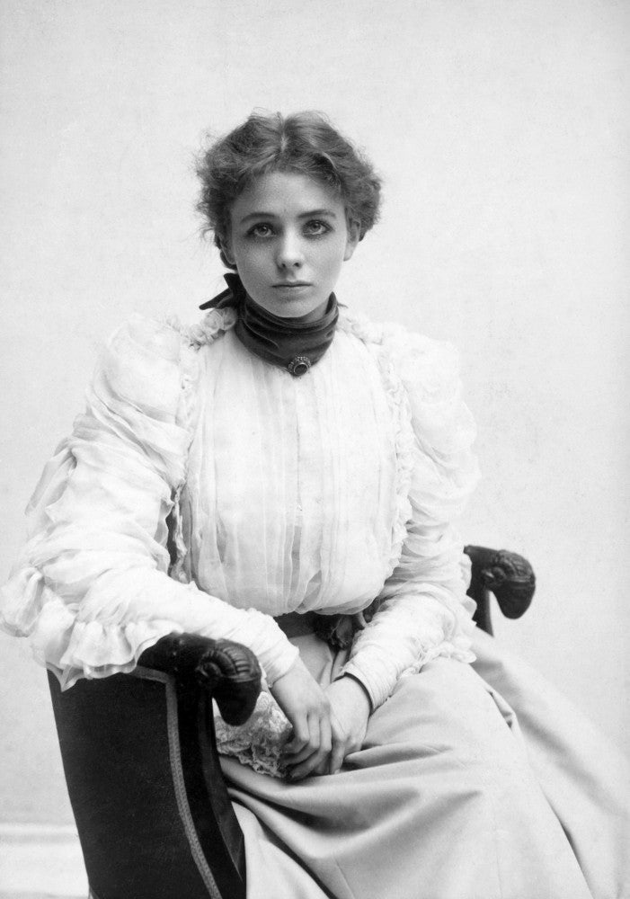Maude Adams Cabinet Photograph Print by Napoleon Sarony