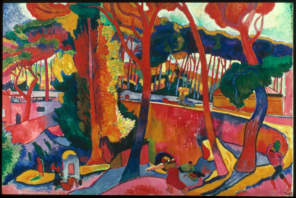 Derain: L'Estaque, Bend In Road Fine Art Print by Granger Collection