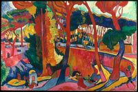 Derain: L'Estaque, Bend In Road Fine Art Print by Granger Collection