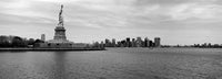 Statue of Liberty with Manhattan Skyline Poster Print
