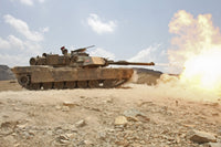 Marines in Action: M1A1 Abrams Tanks Fine Art Print