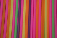 Drinking Straws Fine Art Print - Decorative Poster