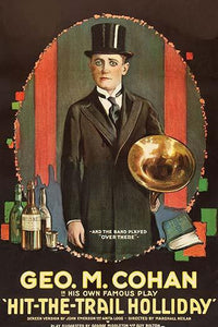 George M. Cohan with Horn Fine Art Print - Available in Multiple Sizes