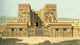Imaginary Reconstruction of an Egyptian Palace Fine Art Print by Ken Welsh