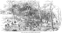 Australian Gold Rush 1851 Wood Engraving Print by Granger Collection