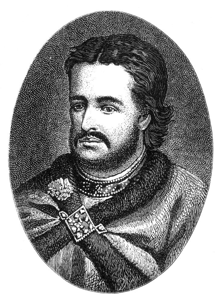 Ivan V Alekseyevich Wood Engraving Fine Art Print - 19th Century