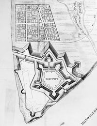 Fort Pitt 1761 English Plan Fine Art Print by Granger Collection