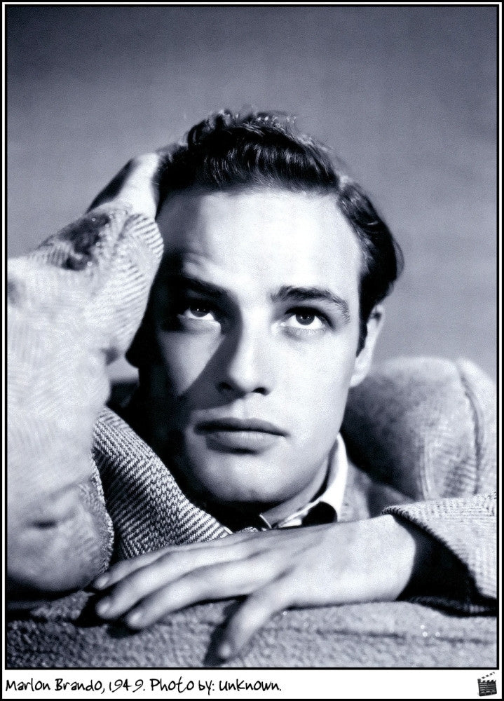 Marlon Brando 1949 Photo Print - Iconic Vintage Art
