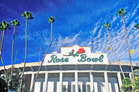 Rose Bowl Entrance Fine Art Print - Pasadena, California