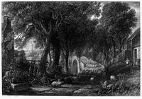 Scotland: Brig O' Doon Fine Art Print - Steel Engraving c1840