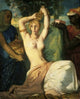 La Toilette d'Esther Fine Art Print by Theodore Chasseriau