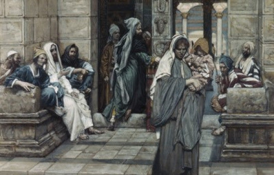 The Widow's Mite Fine Art Print by James Tissot