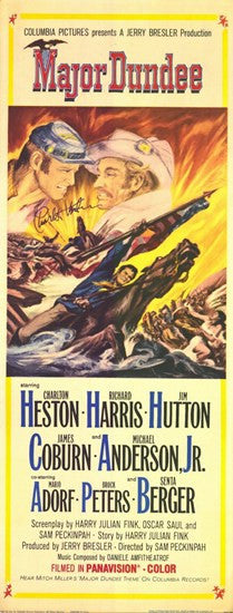 Major Dundee Movie Poster - 11x17 Print