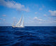 Sailboat in the Bahamas Photo Print by Panoramic Images - 15x12