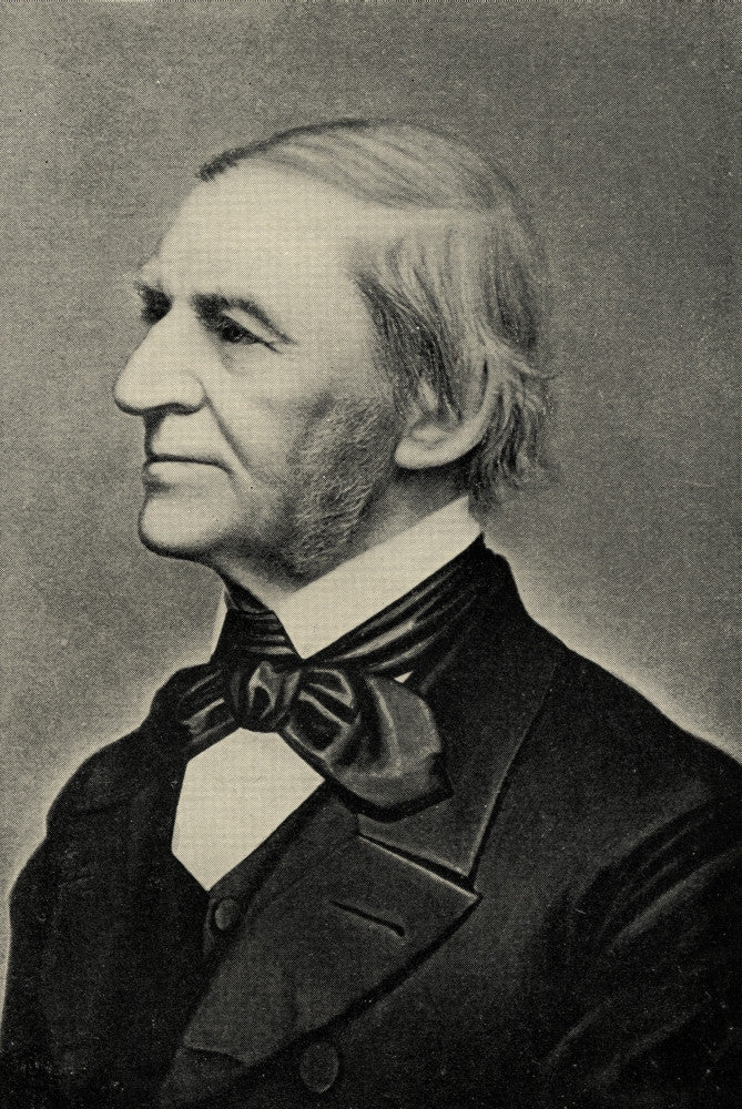 Ralph Waldo Emerson Fine Art Print - Portrait of a Philosopher