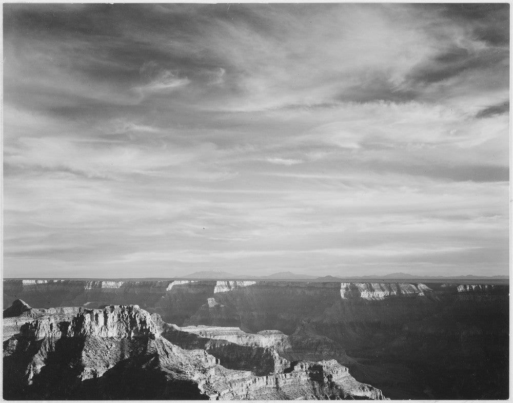Ansel Adams North Rim 1941 Grand Canyon Fine Art Print