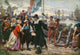 Peter Stuyvesant at the Surrender of New Amsterdam Fine Art Print by Jean Leon Gerome Ferris