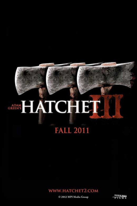 Hatchet III Movie Poster 11x17 - Perfect for Home Décor