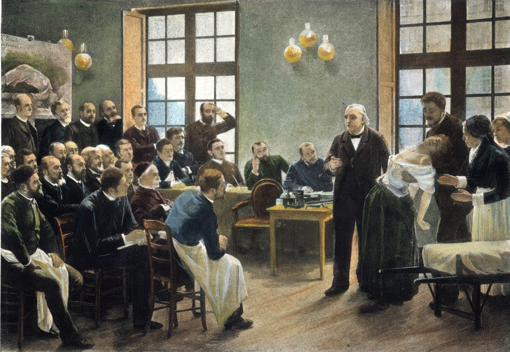 Jean Charcot's Teaching Clinic Fine Art Print by Pierre André Brouillet