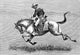 Buffalo Soldier: 10th Cavalry Wood Engraving Print by Frederick Remington