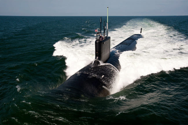 USS California Virginia-Class Submarine Fine Art Print by Stocktrek Images
