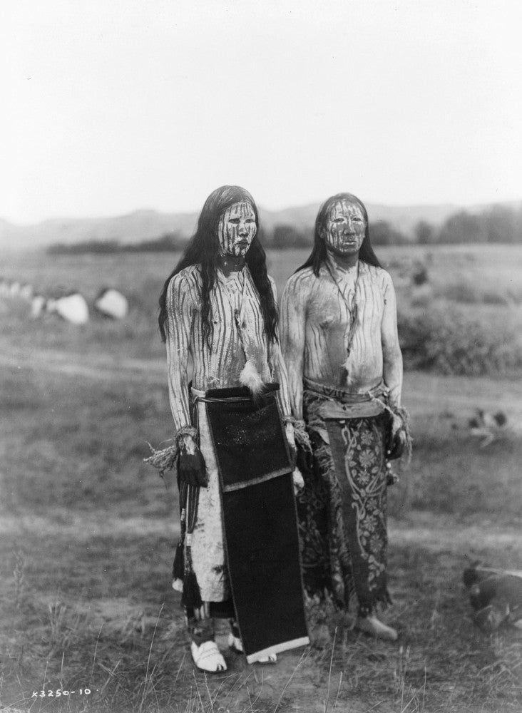 Cheyenne Sun Dancers Fine Art Print by Edward Curtis, C1910