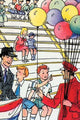 A Little Boy Asks His Father for a Balloon at the Circus Fine Art Print by Julia Letheld Hahn