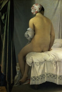 The Bather of Valpincon Fine Art Print by Jean-Auguste-Dominique Ingres