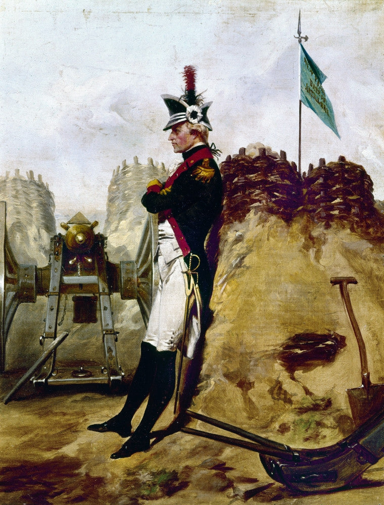Alexander Hamilton - Colonel of the New York Artillery Fine Art Print by Alonzo Chappel