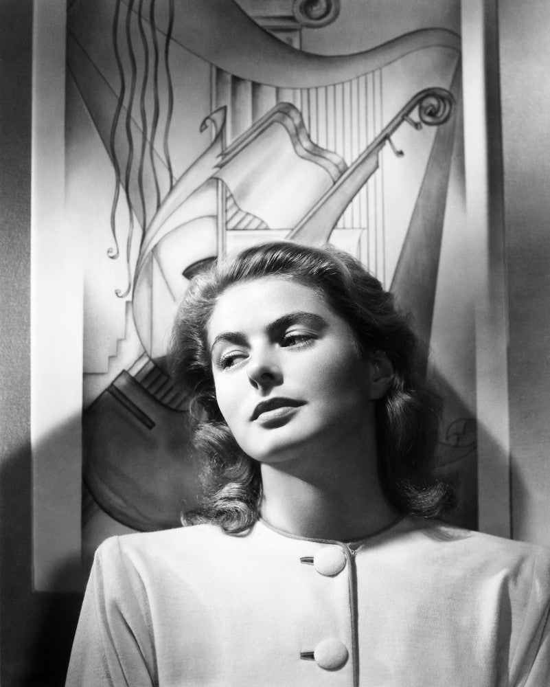 Ingrid Bergman Fine Art Print - Swedish Actress Poster