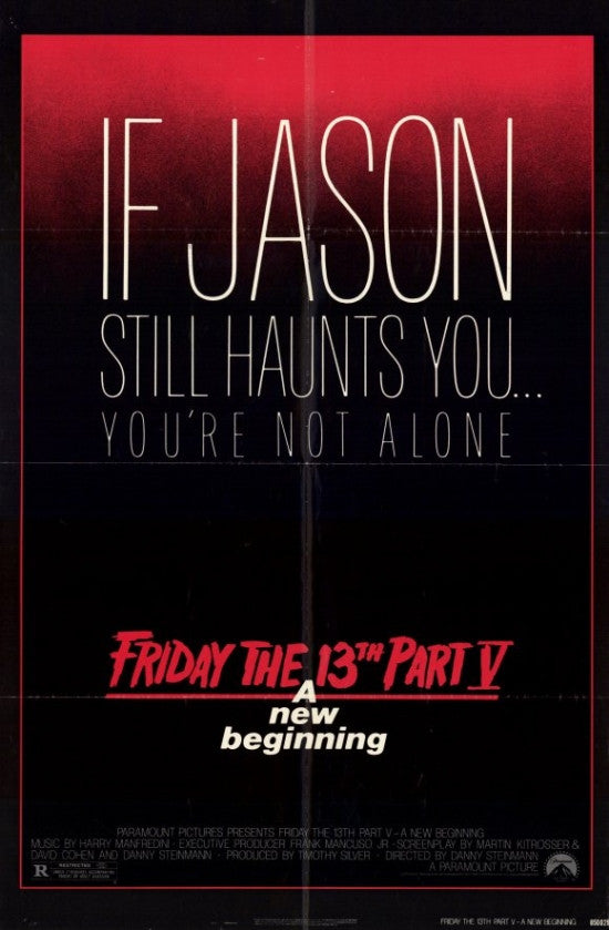 Friday the 13th, Part 5: A New Beginning Movie Poster - 11x17