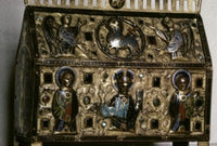 Reliquary Gold & Enamel Fine Art Print - 13th Century