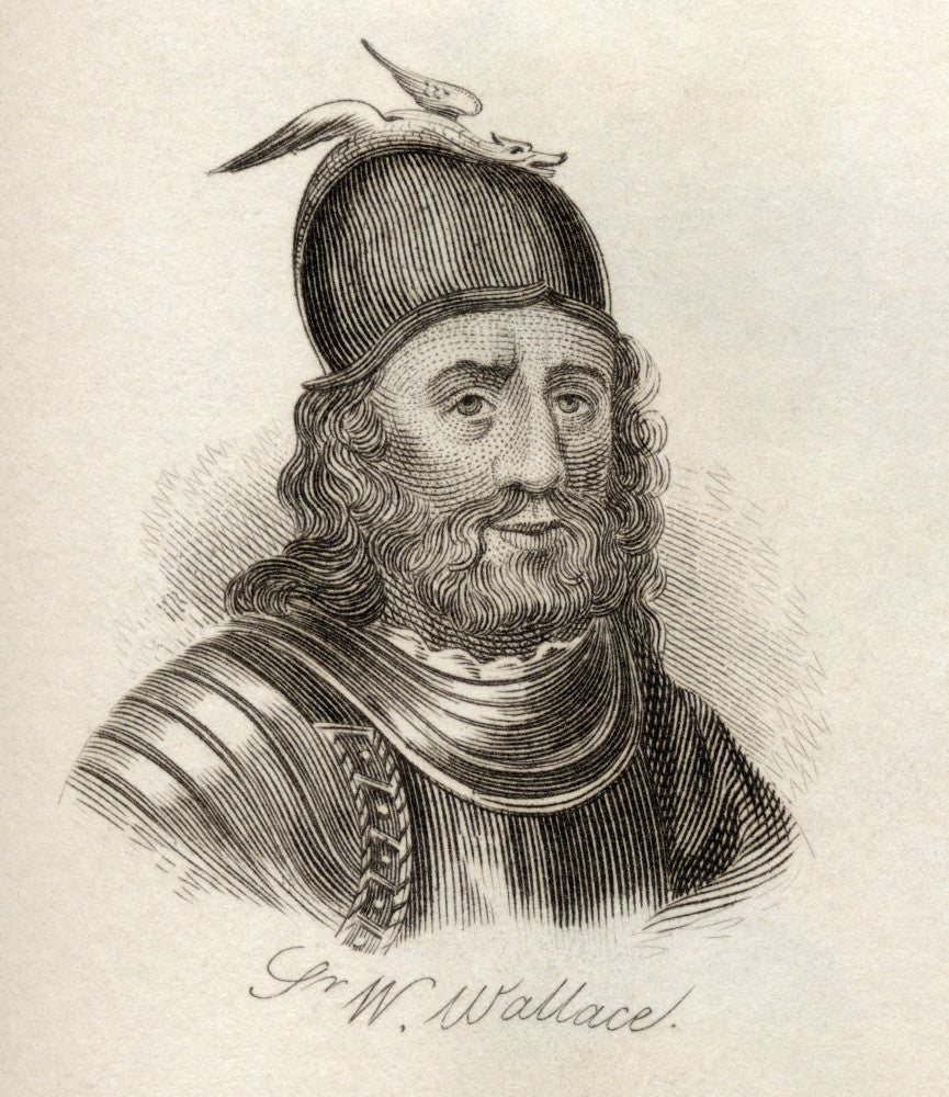 Sir William Wallace Historical Fine Art Print from 1825