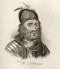 Sir William Wallace Historical Fine Art Print from 1825