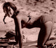 Jane Fonda Crawling on Beach Photo Print - Multiple Sizes Available