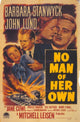 No Man of Her Own Movie Poster Print - 27x40
