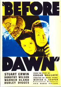 Before Dawn Movie Poster Masterprint - 1933 Classic Film Art