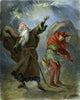 King Lear and The Fool Fine Art Print by Felix O.C. Darley