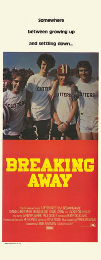 Breaking Away Movie Poster - 14x36 | Posterazzi