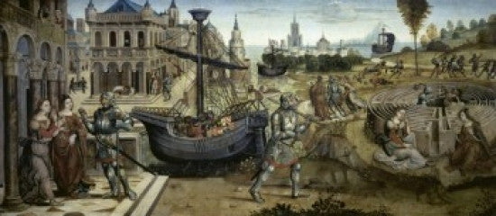 Theseus and the Minotaur Fine Art Print - 15th Century Masterpiece